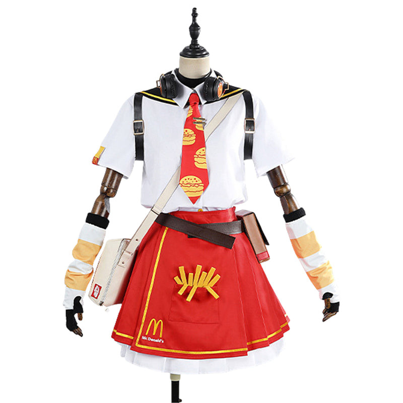 Game Zenless Zone Zero Anby Demara Cosplay Costume Girl Uniform