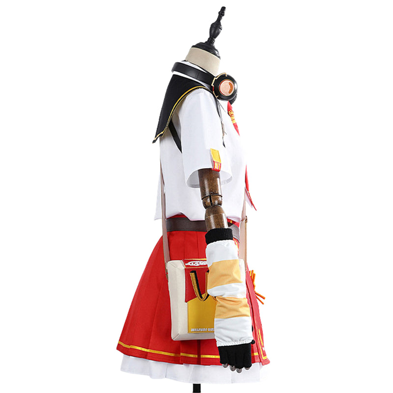 Game Zenless Zone Zero Anby Demara Cosplay Costume Girl Uniform