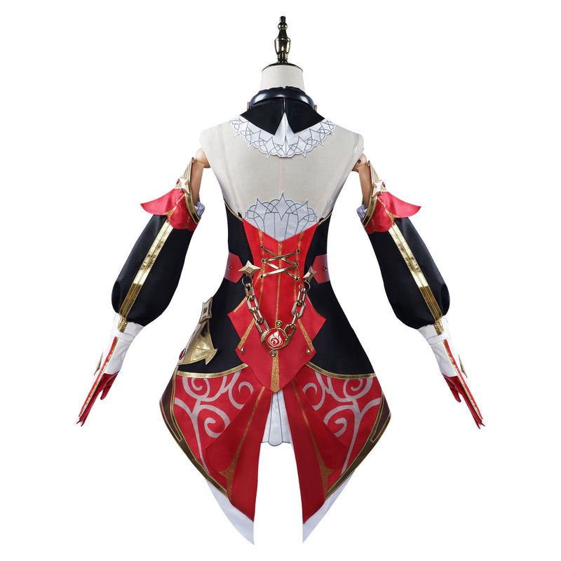 AwwwCos Genshin Impact Chevreuse Cosplay Costume Fontaine Captain of Special Patrol Carnival Party Clothes