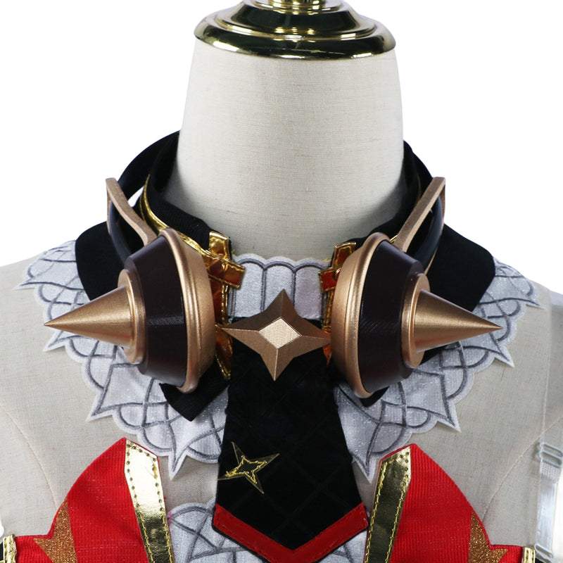 AwwwCos Genshin Impact Chevreuse Cosplay Costume Fontaine Captain of Special Patrol Carnival Party Clothes