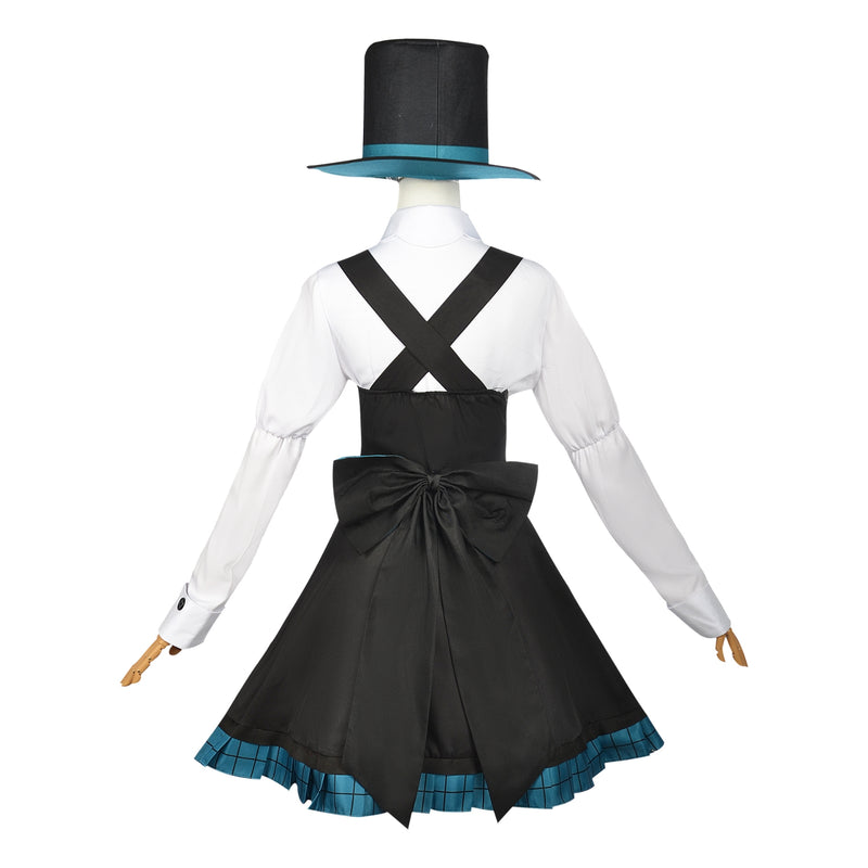 Genshin Impact Childhood Lyney Lynette Halloween Fontaine Twins Magician Outfit