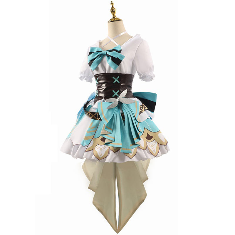 Genshin Impact Fanart Barbatos Cosplay Costume Fengshen Concert Gorgeous Cocktail Suit Outfit