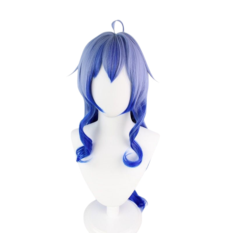 AwwwCos Genshin Impact Ganyu Cosplay Costume Wig Women Girls New Skin Elegant Slim Dress Halloween Party Clothing