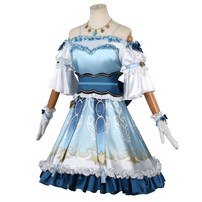 Genshin Impact Nilou Halloween Cosplay Costume Lolita Dress Outfit Uniform