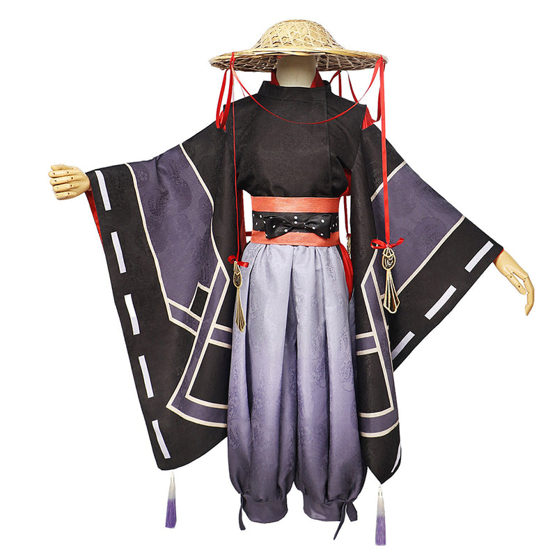 AwwwCos Genshin Impact Scaramouche Balladeer Wanderer Cosplay Costume Accessories Halloween Role Play Outfit