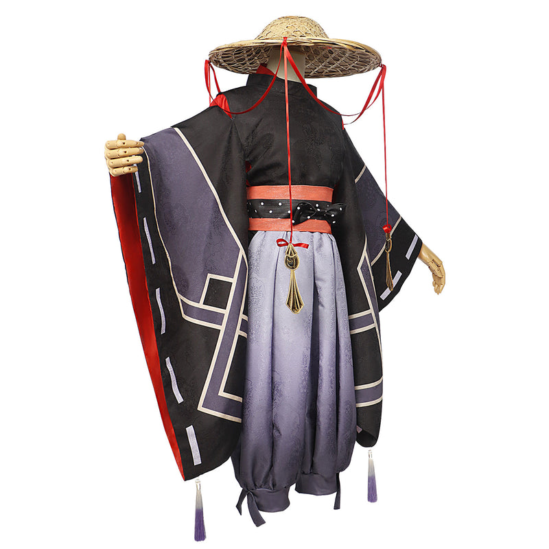 AwwwCos Genshin Impact Scaramouche Balladeer Wanderer Cosplay Costume Accessories Halloween Role Play Outfit