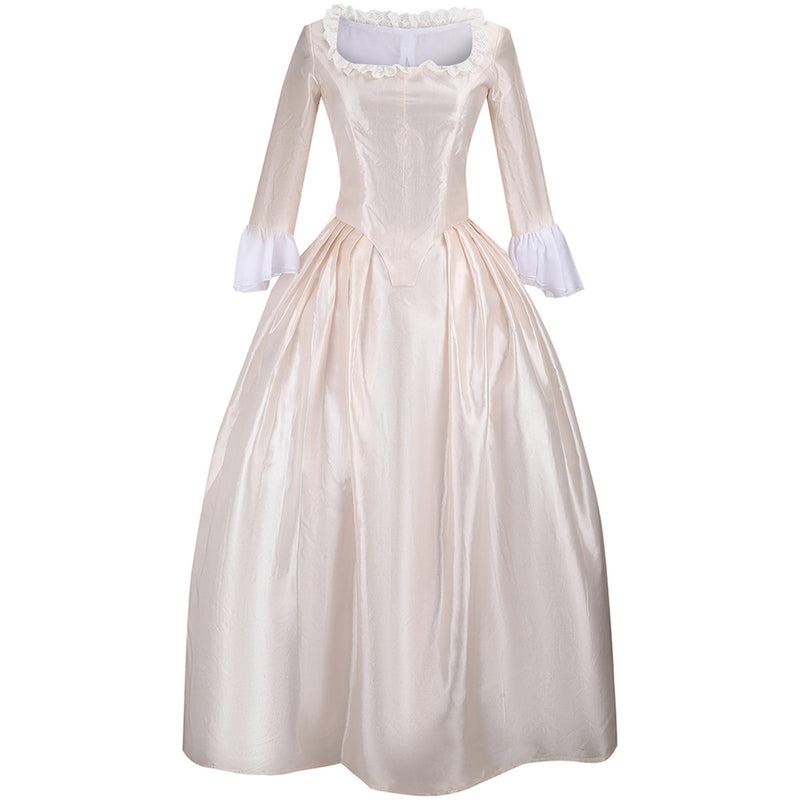 Elizabeth Schuyler Hamilton Colonial Costume Victorian Rococo Ball Gown Medieval Maiden Dress