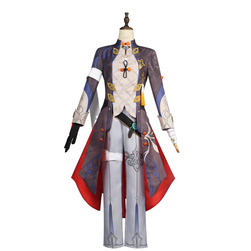 AwwwCos Honkai Star Rail Blade Cosplay Costume Men's Suit Jacket Coat Pants Halloween Outfit Uniform Clothes