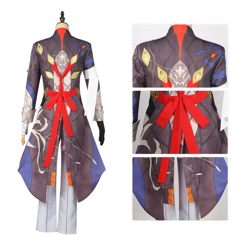 AwwwCos Honkai Star Rail Blade Cosplay Costume Men's Suit Jacket Coat Pants Halloween Outfit Uniform Clothes