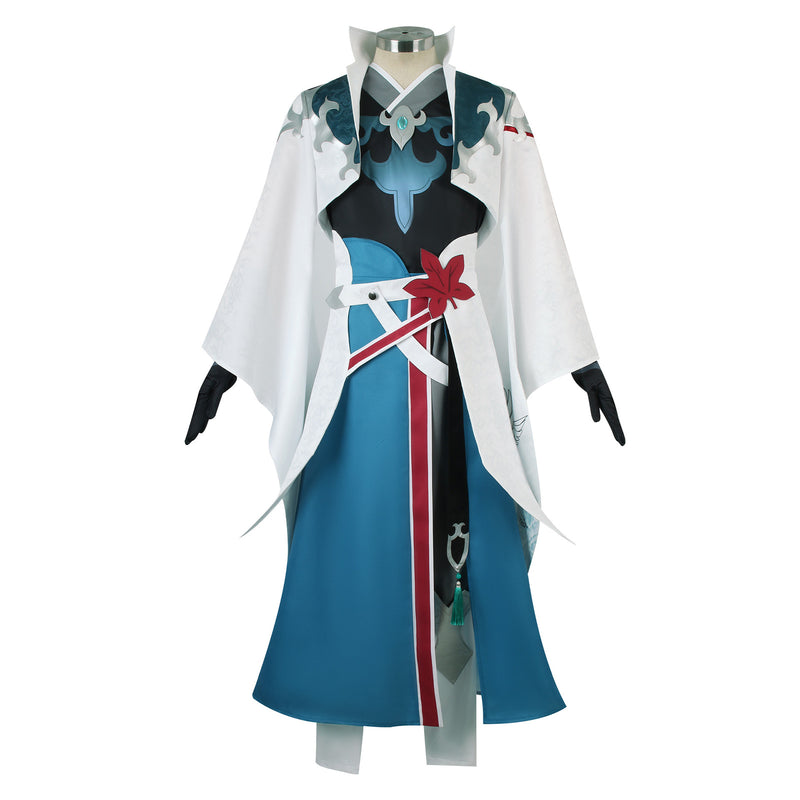 AwwwCos Honkai Star Rail Dan Feng Cosplay Costume Suit Dress Robe Jacket Coat Halloween Outfit Uniform Clothes for Men Women