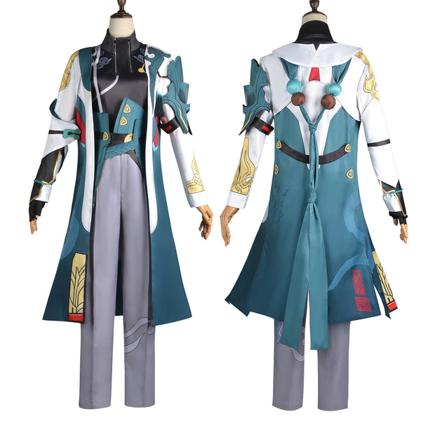 AwwwCos Honkai Star Rail Dan Heng Cosplay Costume Suit Jacket Coat Shirt Pants Halloween Outfit Uniform