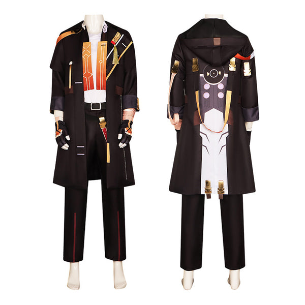 AwwwCos Honkai Star Rail Trailblazer Cosplay Costume Men Suit Jacket Coat Pants Halloween Outfit Uniform