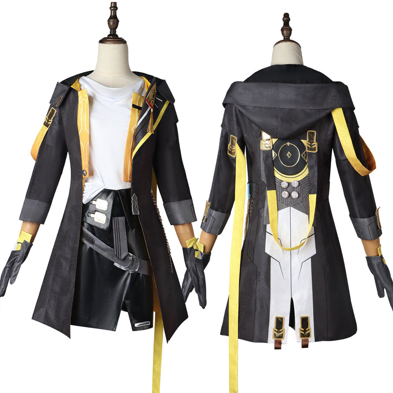 AwwwCos Honkai Star Rail Trailblazer Cosplay Costume Suit Jacket Coat Shirt Pants Halloween Outfit Uniform for Women Men