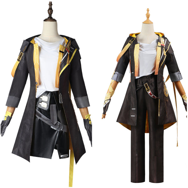 AwwwCos Honkai Star Rail Trailblazer Cosplay Costume Suit Jacket Coat Shirt Pants Halloween Outfit Uniform for Women Men