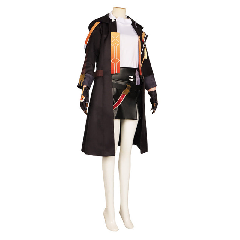 AwwwCos Honkai Star Rail Trailblazer Cosplay Costume Suit Jacket Coat Shirt Skirt Halloween Outfit Women