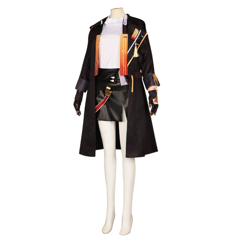 AwwwCos Honkai Star Rail Trailblazer Cosplay Costume Suit Jacket Coat Shirt Skirt Halloween Outfit Women