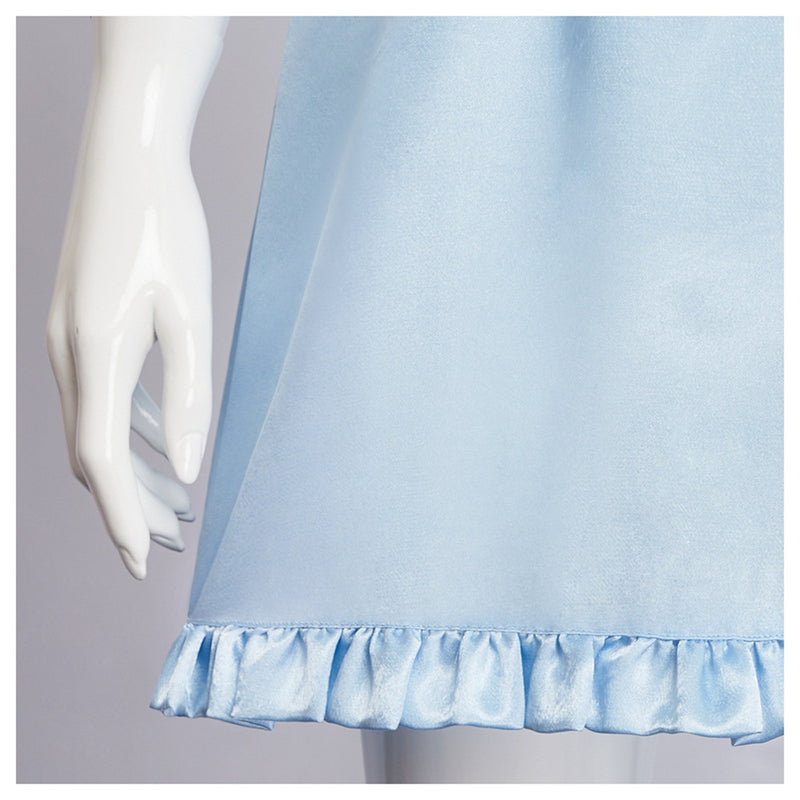 K-12 Cry Baby Melanie Cosplay Costume Girl Straight Blue Dress