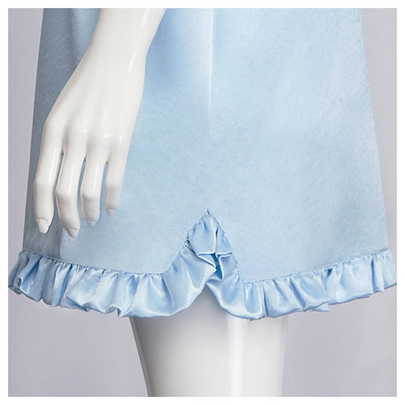 K-12 Cry Baby Melanie Cosplay Costume Girl Straight Blue Dress