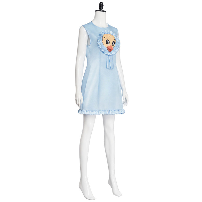 K-12 Cry Baby Melanie Cosplay Costume Girl Straight Blue Dress