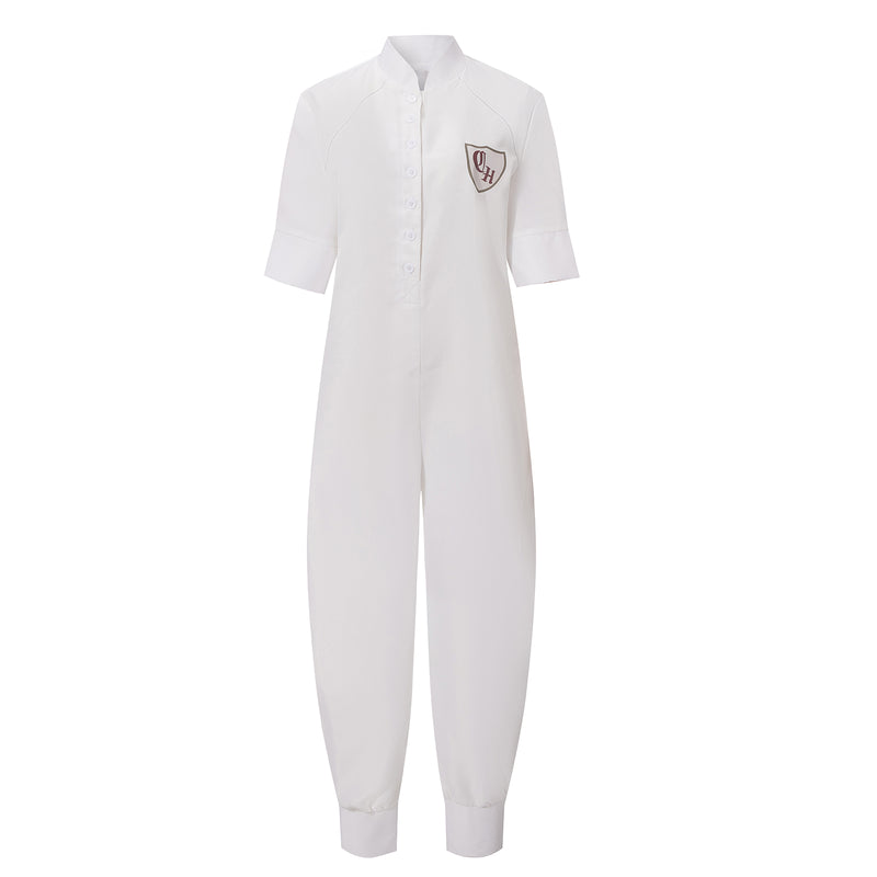 Matilda the Musical White & Blue Jumpsuit Training Apparel Cosplay Costume School Girls Boys Uniform Roald Dahl Women Men Suit