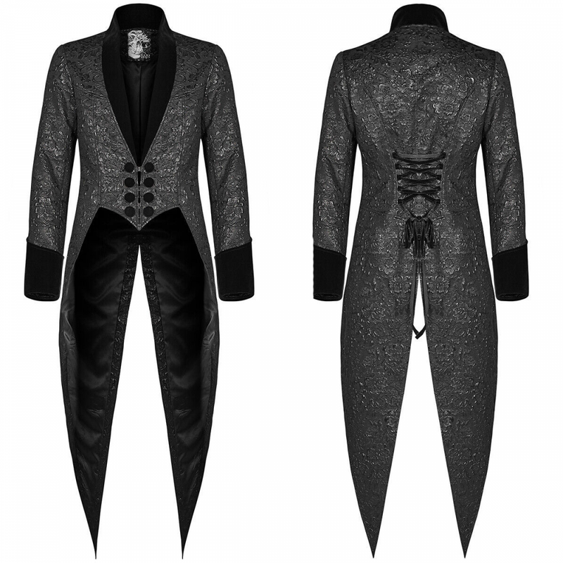 Men Paisley Tuxedo Jacket Slim Fit Tux Swallowtail Prom Party Tailcoat