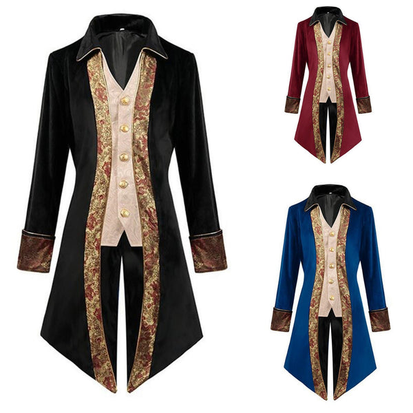 Men Steampunk Jacket Victorian Literature Phnom Penh Retro Gothic Tuxedo