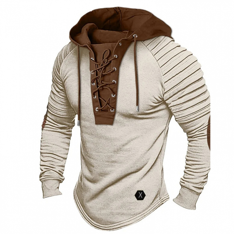 Men Tactical Fall Winter Sweatshirt Pullover Casual Slim Fit Athletic Hoodie