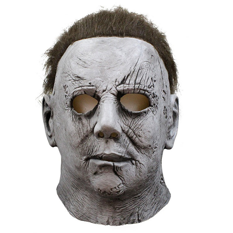 Halloween Michael Myers Cosplay Mask Horror Bloody Killer Demon Latex Helmet