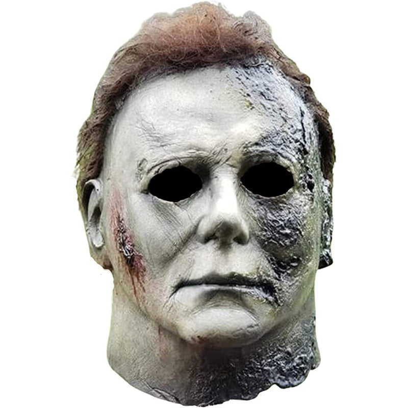 Halloween Michael Myers Cosplay Mask Horror Bloody Killer Demon Latex Helmet