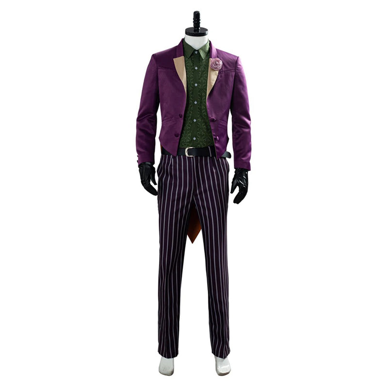 Mortal Kombat 11 The Joker Cosplay Costume Uniform Halloween Suit