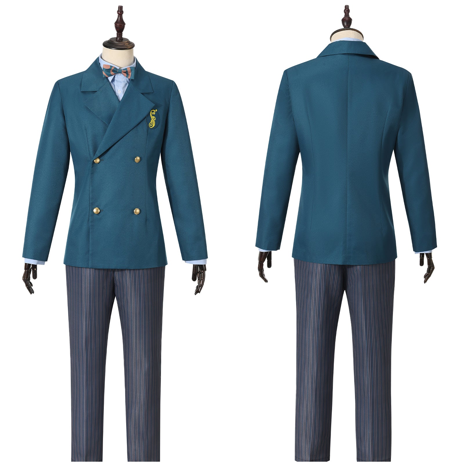 Movie Wicked Fiyero Boq Cosplay Costume Men Full Set Uniform