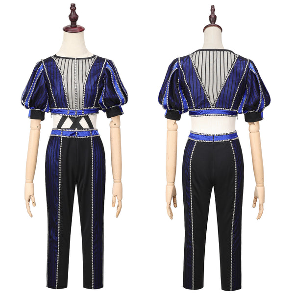 Musical Drama SIX Catherine Parr Cosplay Costume Top Pants