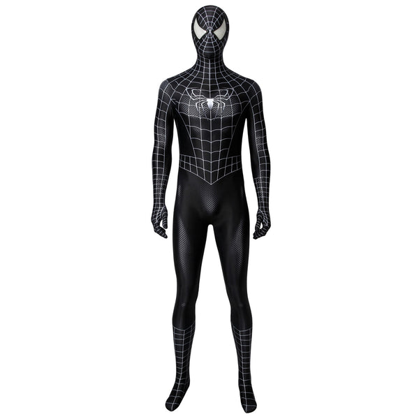 Spider-Man 3 Eddie Brock Venom Cosplay Costume Men Jumpsuit