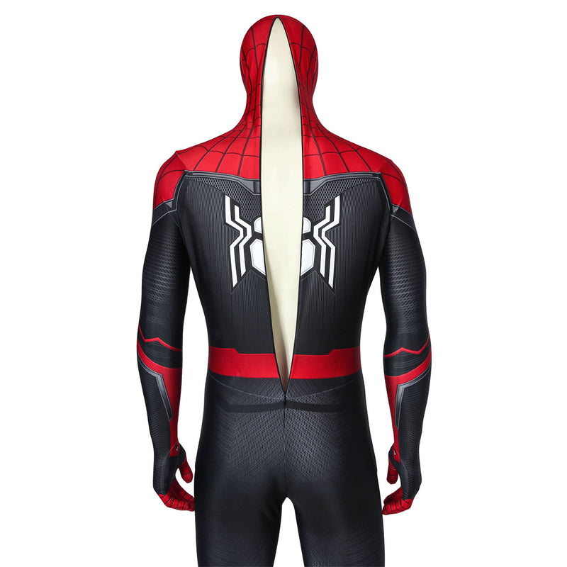 Spider-Man Far From Home Peter·Parker Men Whole Red Black Jumpsuit