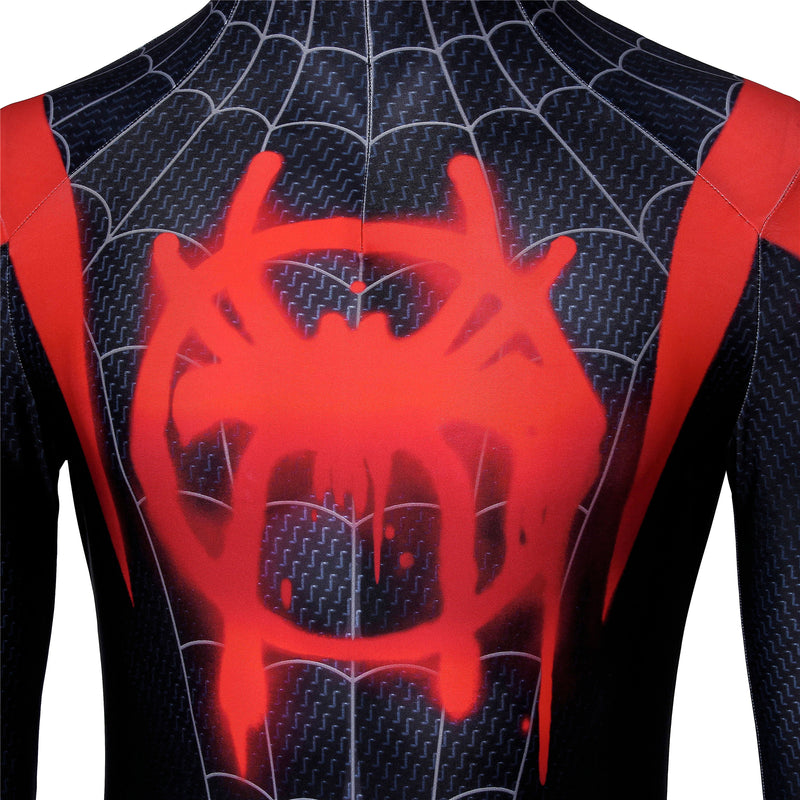 Spider Man Into the Spider-Verse Miles Morales Cosplay Costume