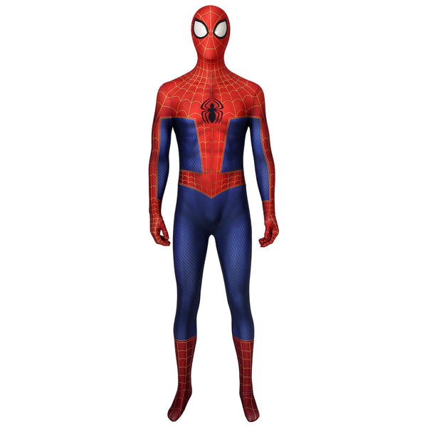 Spider Man Into the Spider-Verse Peter Parker Men Cos Jumpsuit