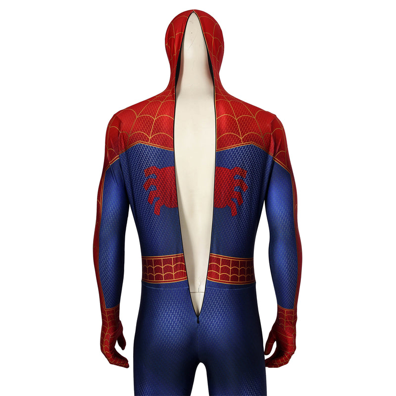 Spider Man Into the Spider-Verse Peter Parker Men Cos Jumpsuit