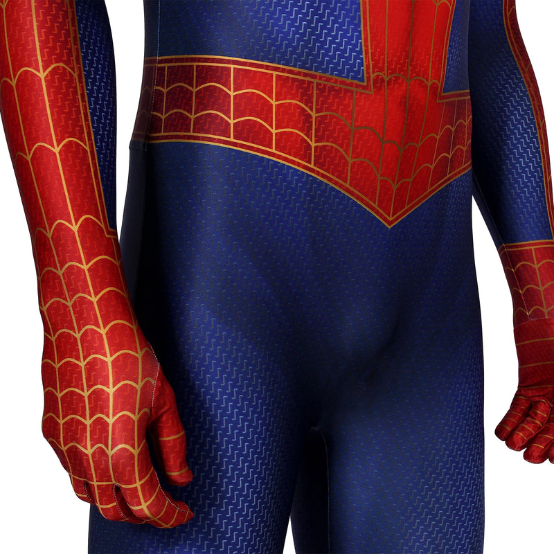 Spider Man Into the Spider-Verse Peter Parker Men Cos Jumpsuit