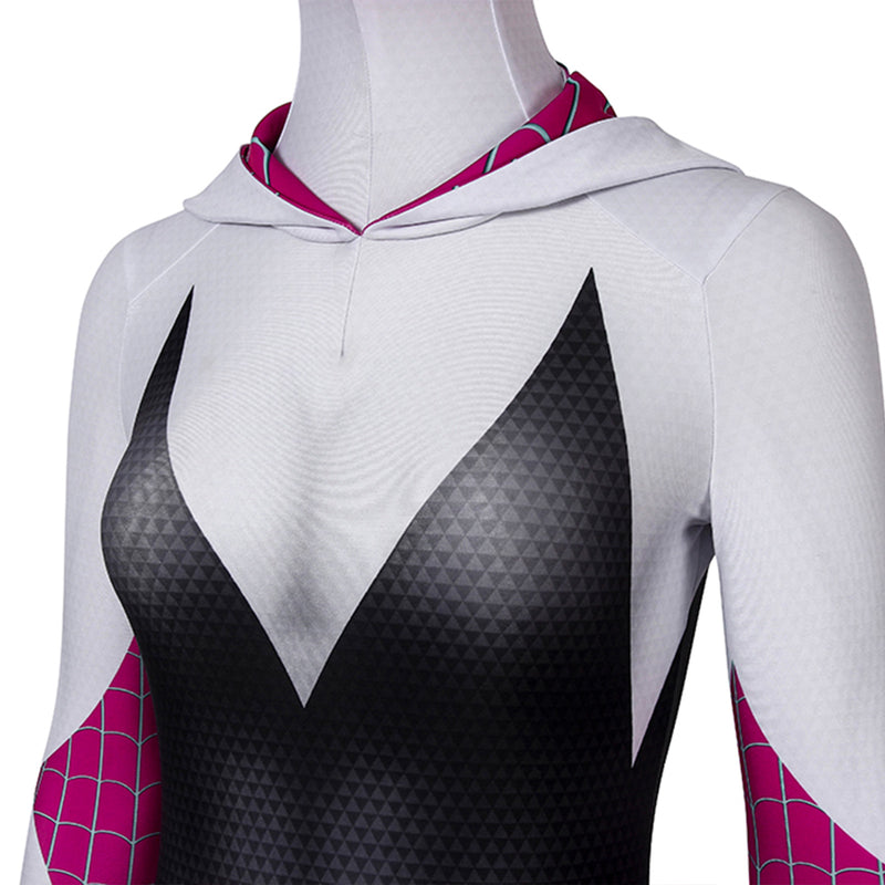 Spider Man Spider-Gwen Gwen Stacy Cosplay Women Jumspsuit