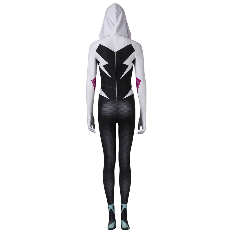 Spider Man Spider-Gwen Gwen Stacy Cosplay Women Jumspsuit