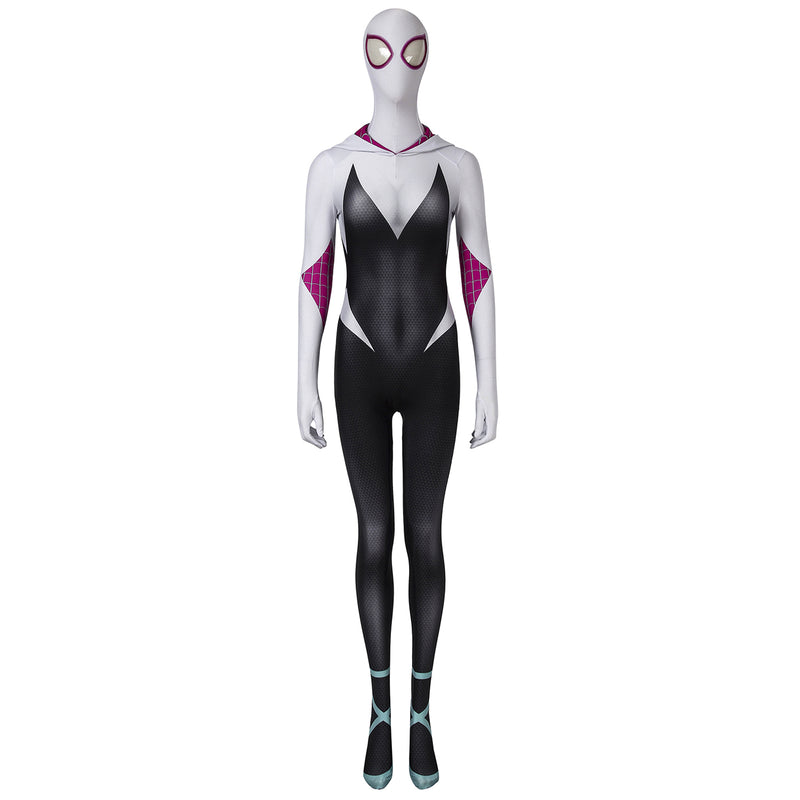 Spider Man Spider-Gwen Gwen Stacy Cosplay Women Jumspsuit