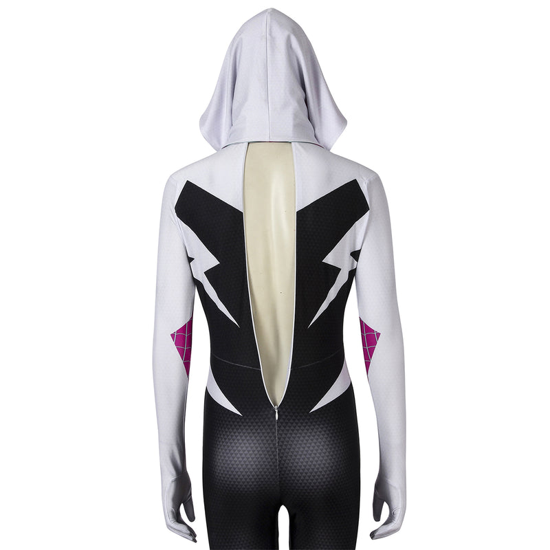 Spider Man Spider-Gwen Gwen Stacy Cosplay Women Jumspsuit