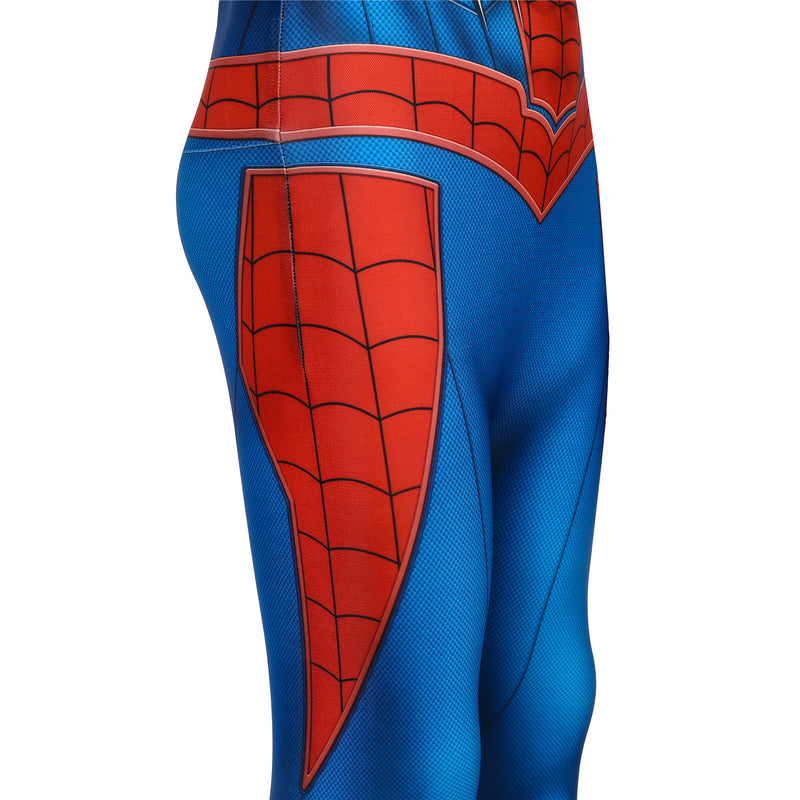 Spider Man PS4 Child Boy Cosplay Costume Kids Jumpsuit