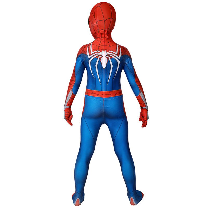 Spider Man PS4 Child Boy Cosplay Costume Kids Jumpsuit