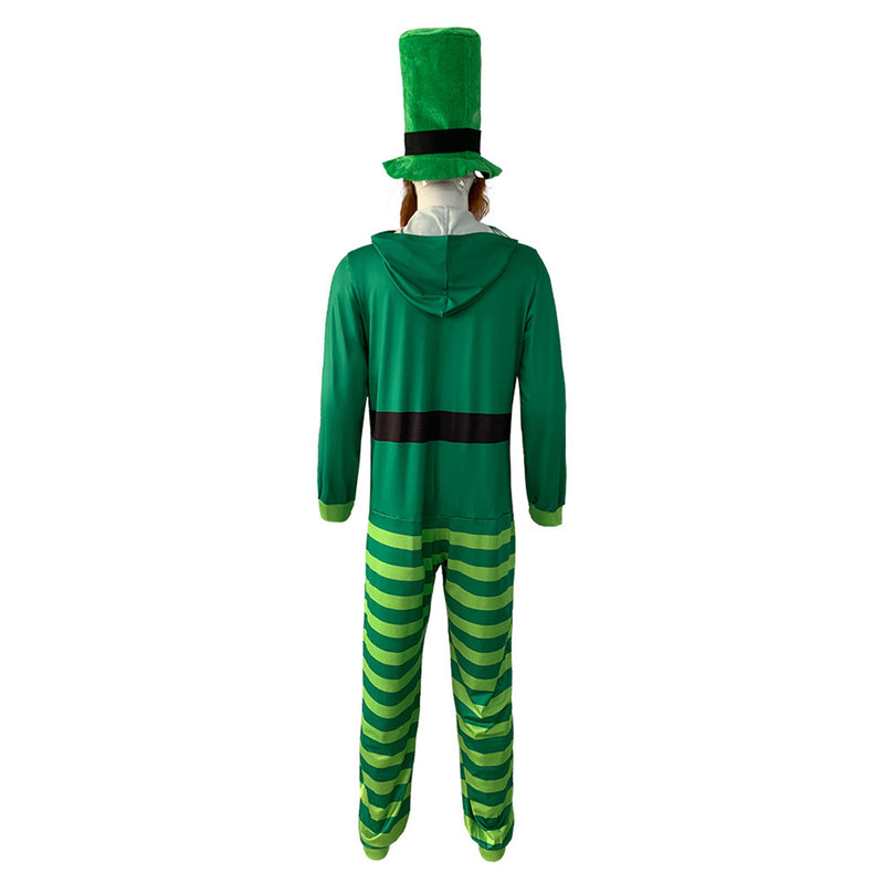 St. Patrick's Day Four Leaf Clover Suit Kid Cosplay Costume