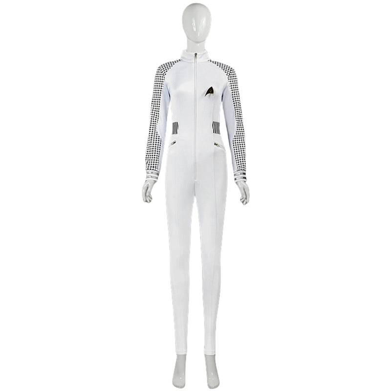 Star Trek Strange New Worlds Kristen Cosplay Costume Women white Jumpsuit Uniform