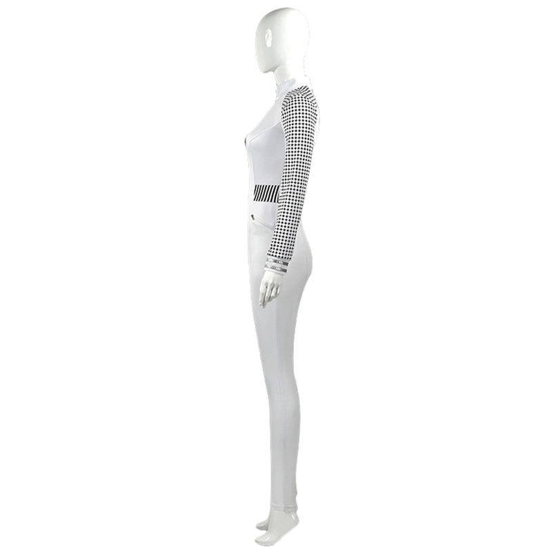 Star Trek Strange New Worlds Kristen Cosplay Costume Women white Jumpsuit Uniform