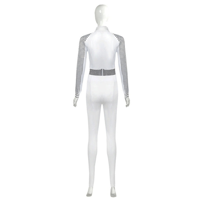 Star Trek Strange New Worlds Kristen Cosplay Costume Women white Jumpsuit Uniform