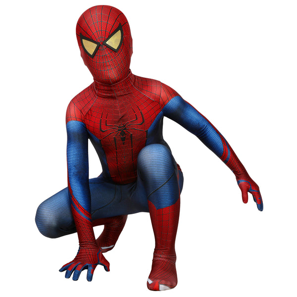 The Amazing Spider-Man Spiderman Peter·Parker Kid Cosplay Costume