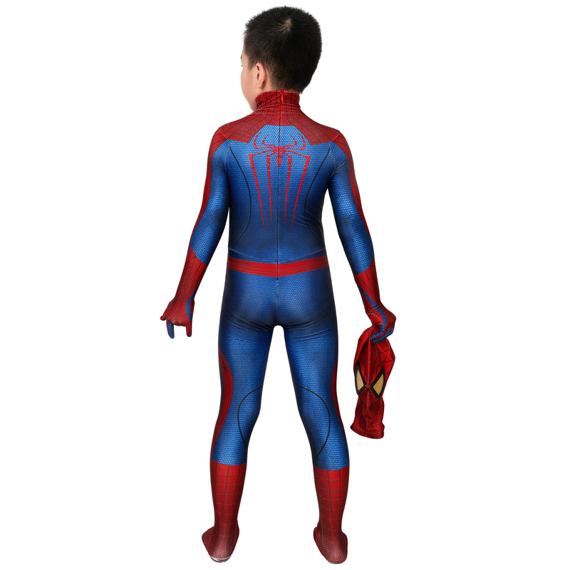 The Amazing Spider-Man Spiderman Peter·Parker Kid Cosplay Costume